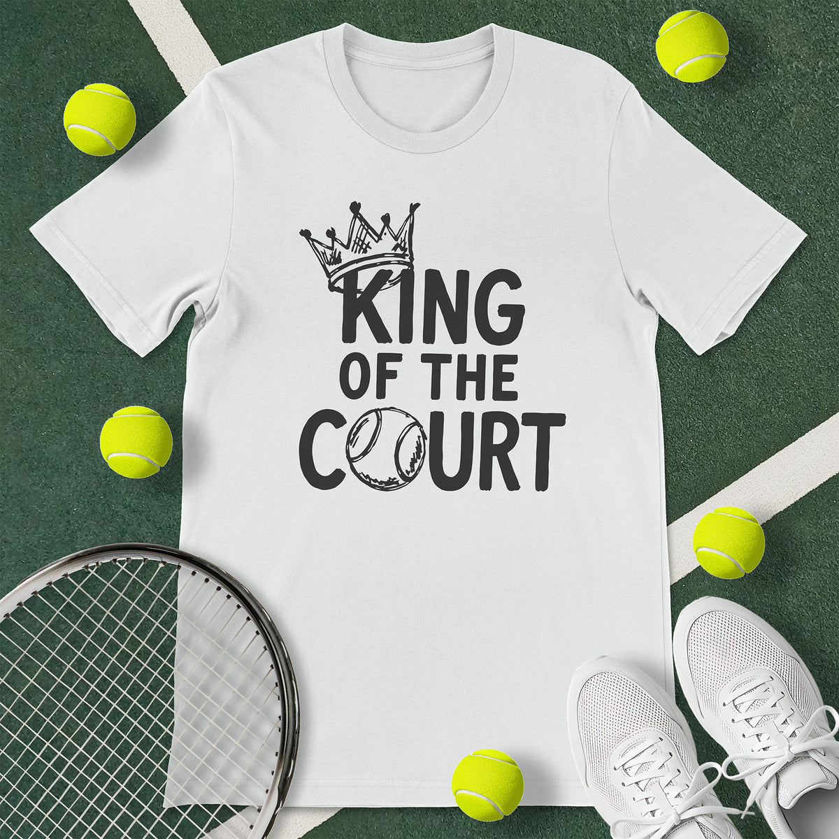 King Of The Court Tennis T-Shirt