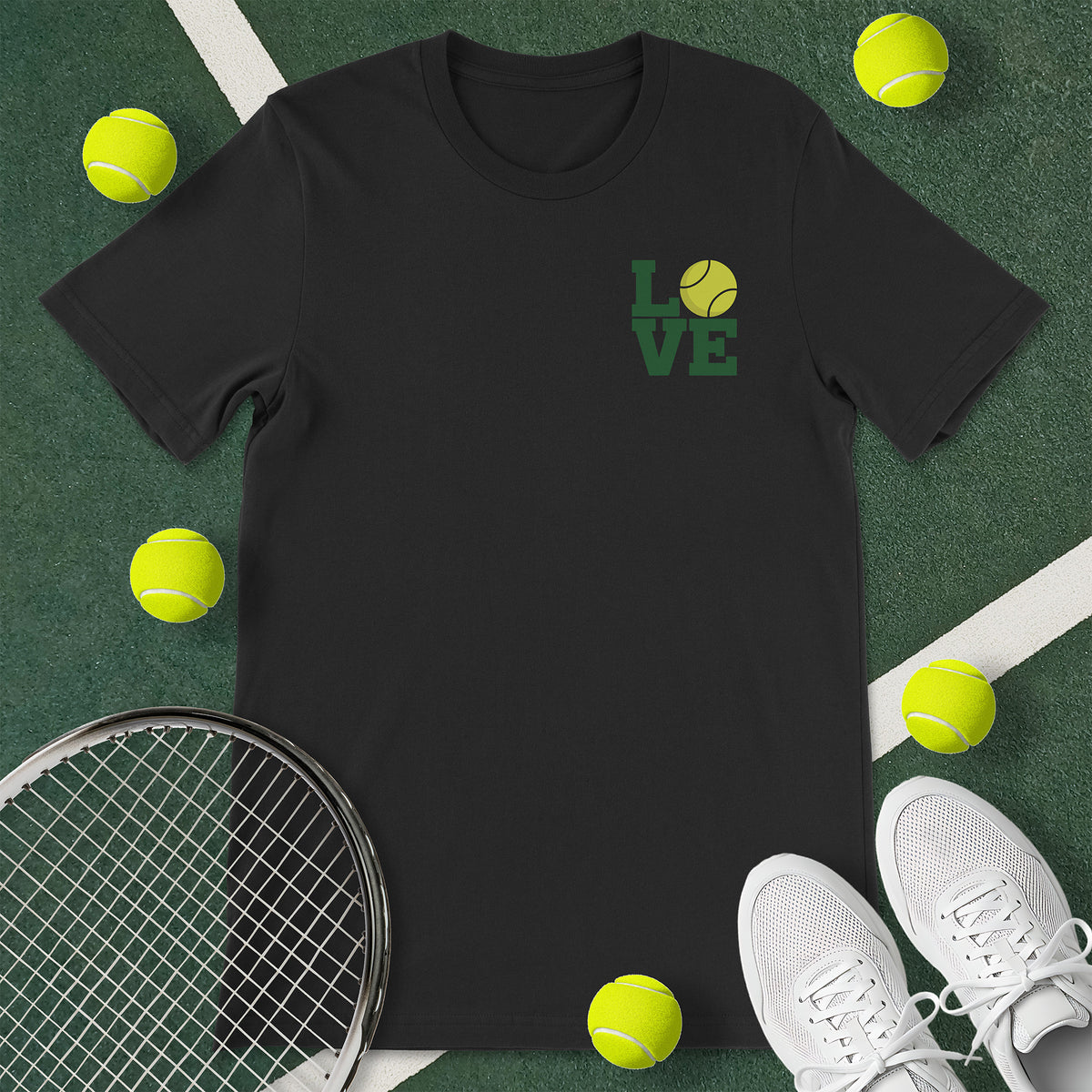Love Square Tennis T-Shirt