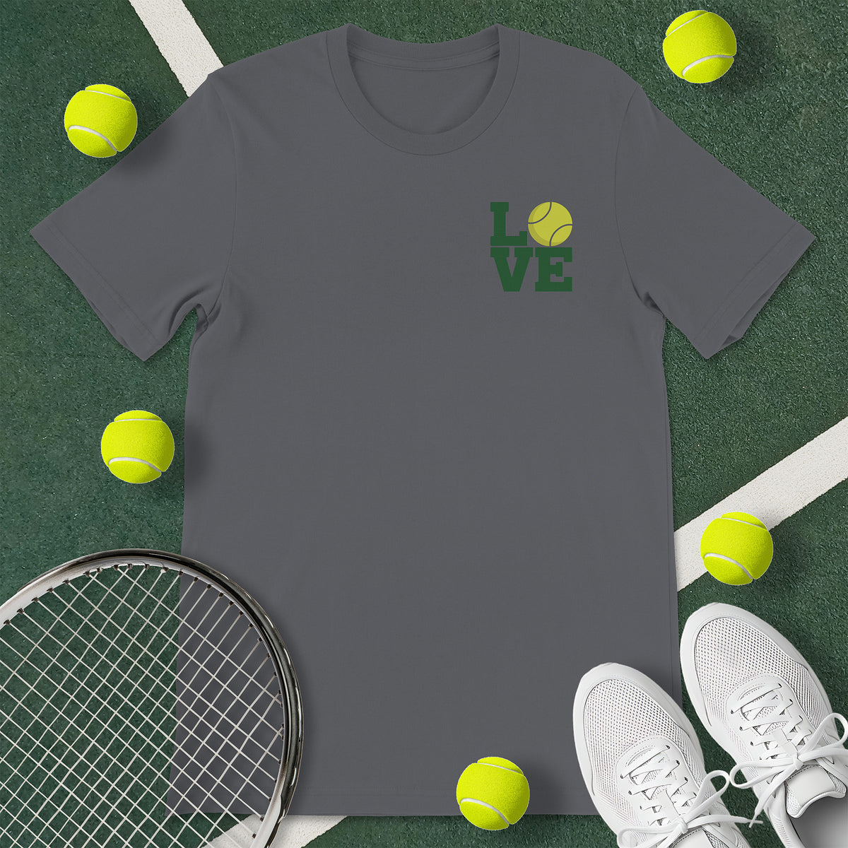 Love Square Tennis T-Shirt