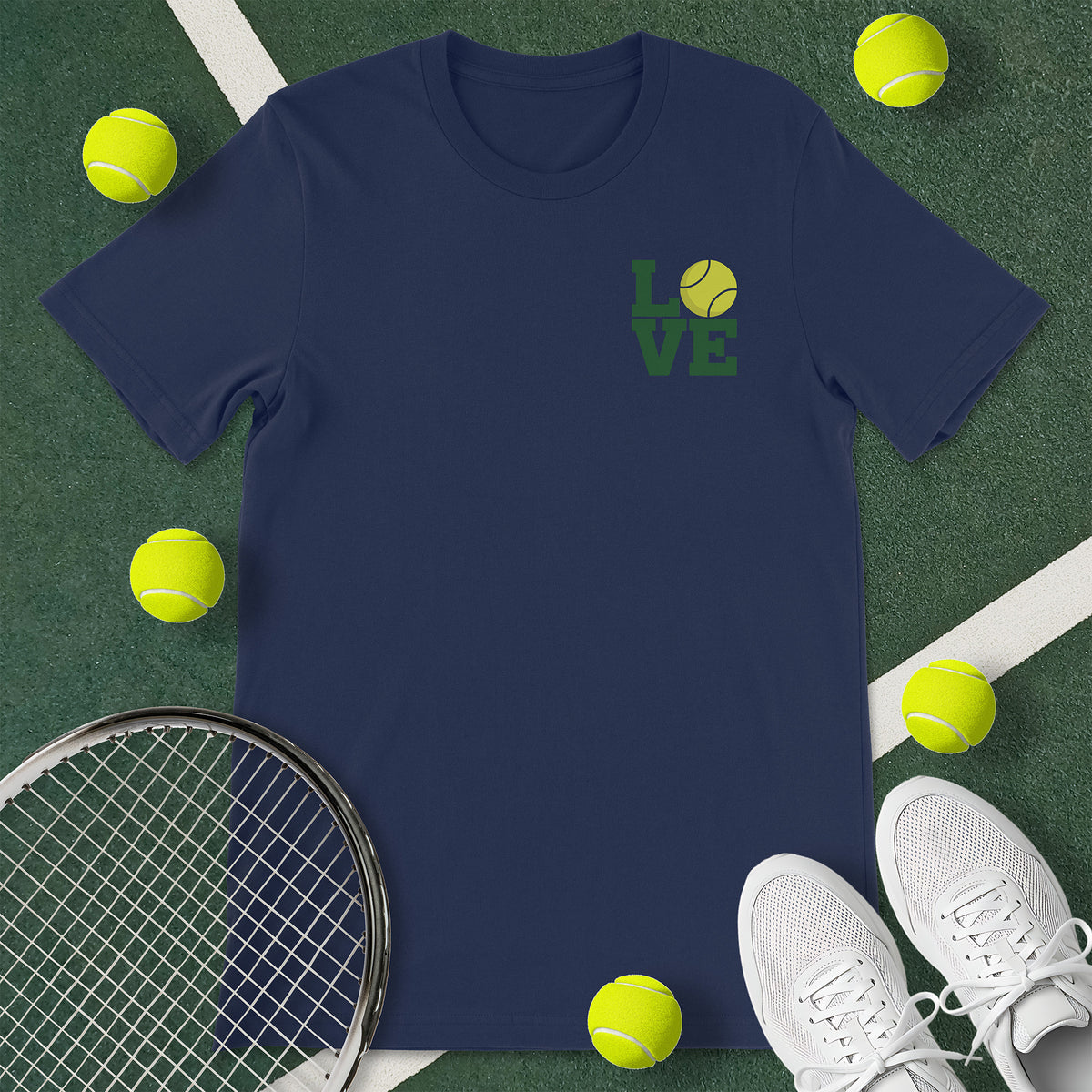 Love Square Tennis T-Shirt