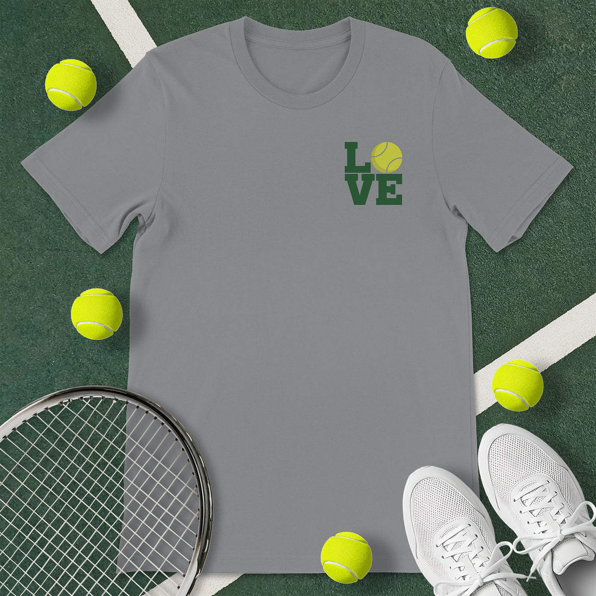 Love Square Tennis T-Shirt