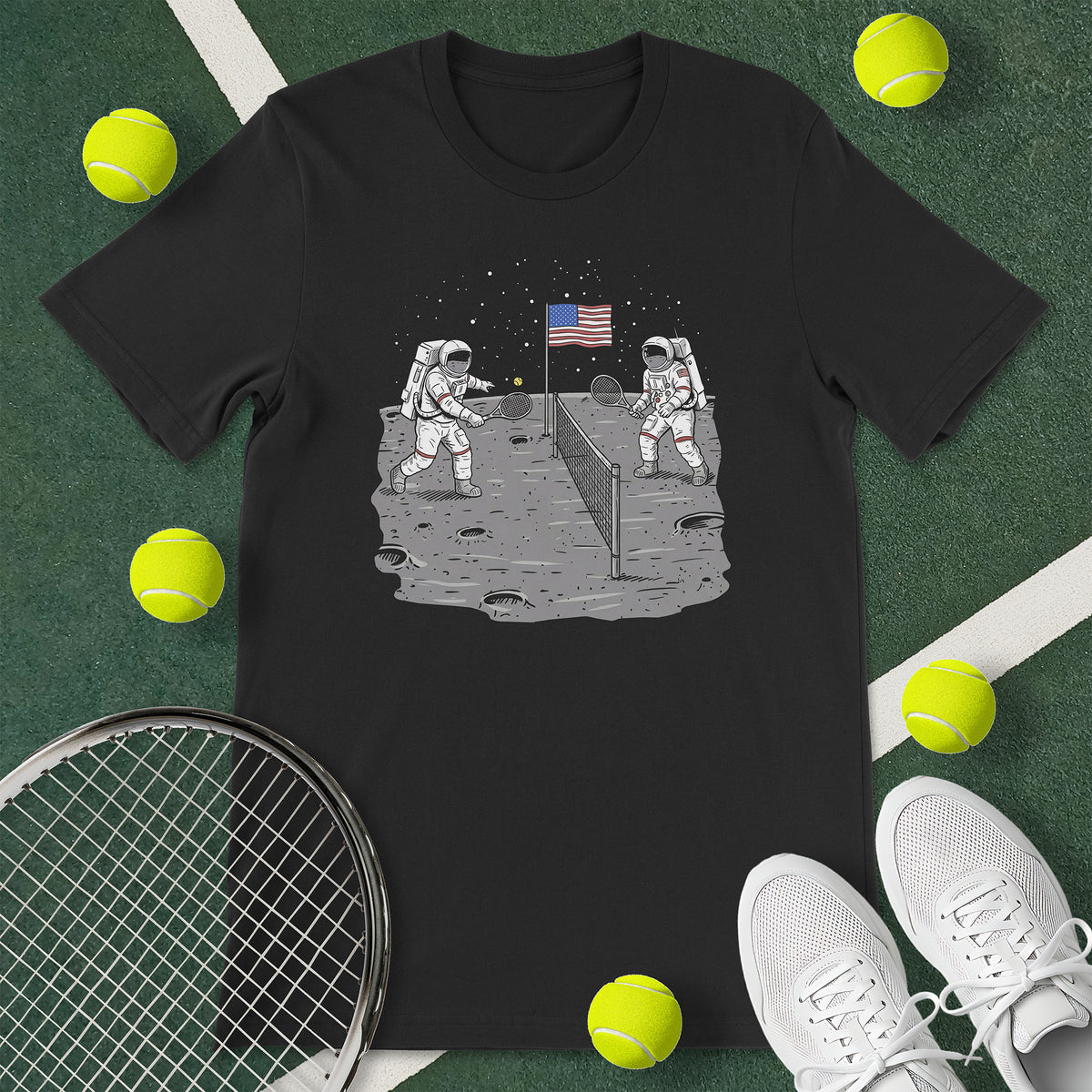 Moon Tennis T-Shirt