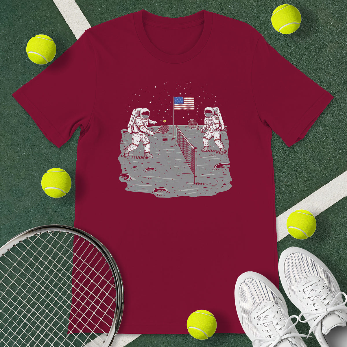 Moon Tennis T-Shirt