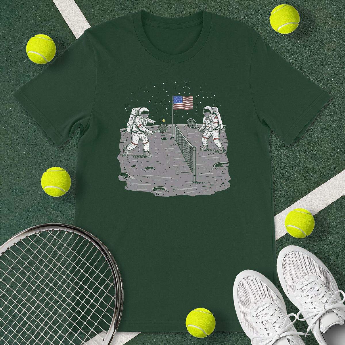 Moon Tennis T-Shirt