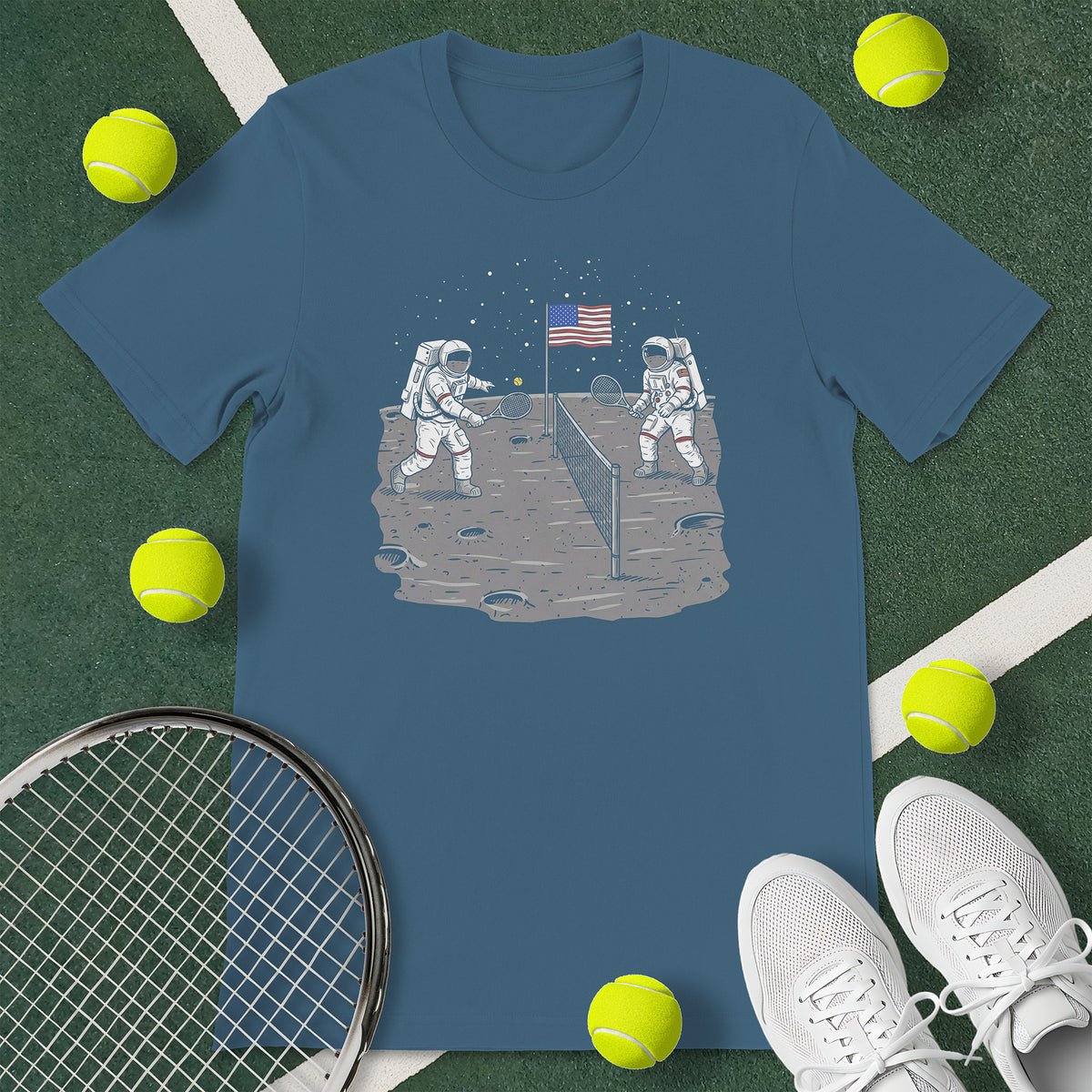 Moon Tennis T-Shirt