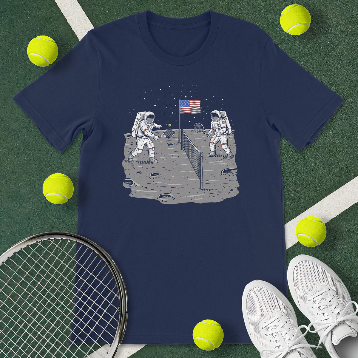 Moon Tennis T-Shirt