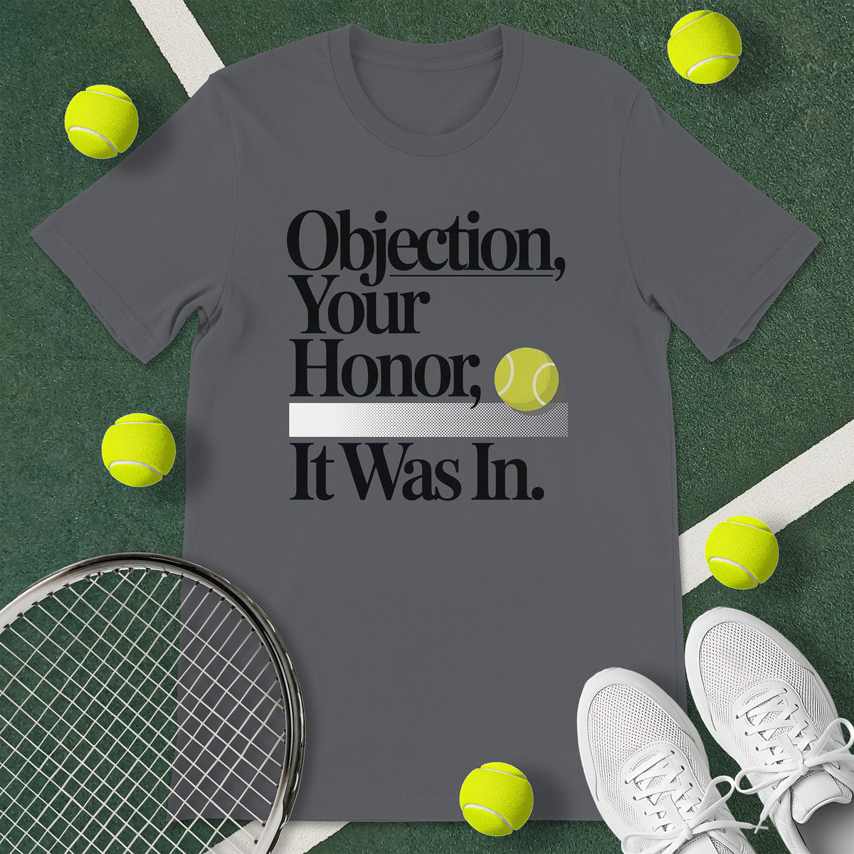 Objection Tennis T-Shirt