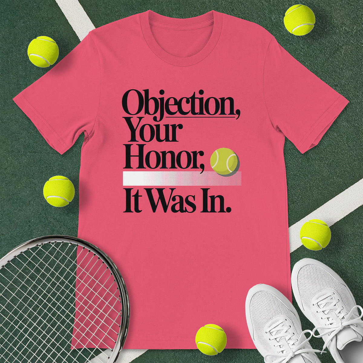 Objection Tennis T-Shirt
