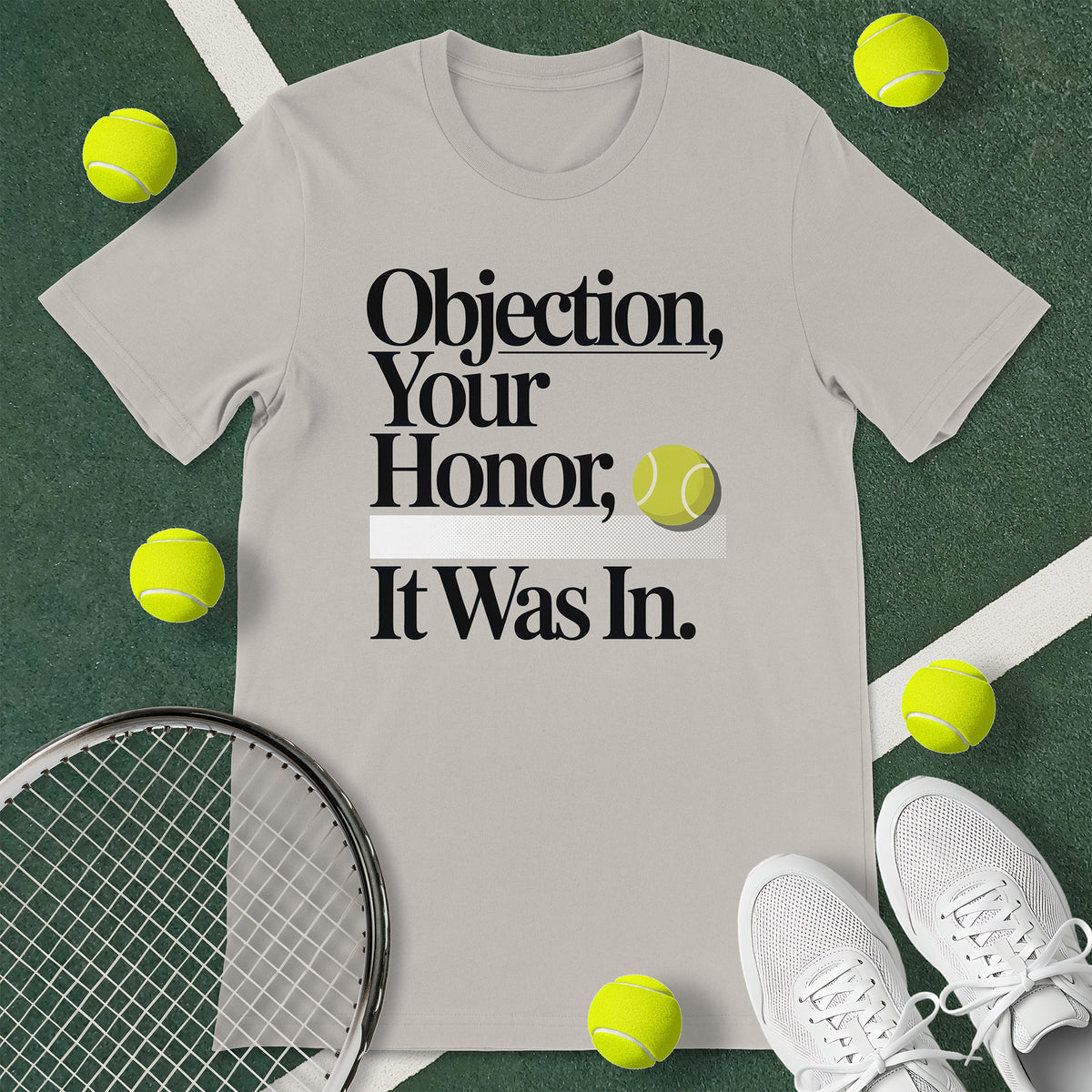 Objection Tennis T-Shirt