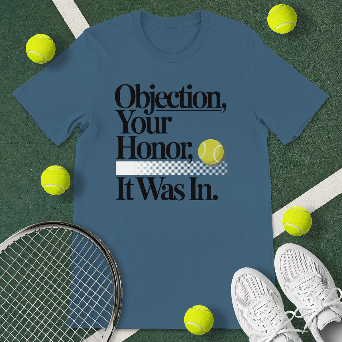 Objection Tennis T-Shirt
