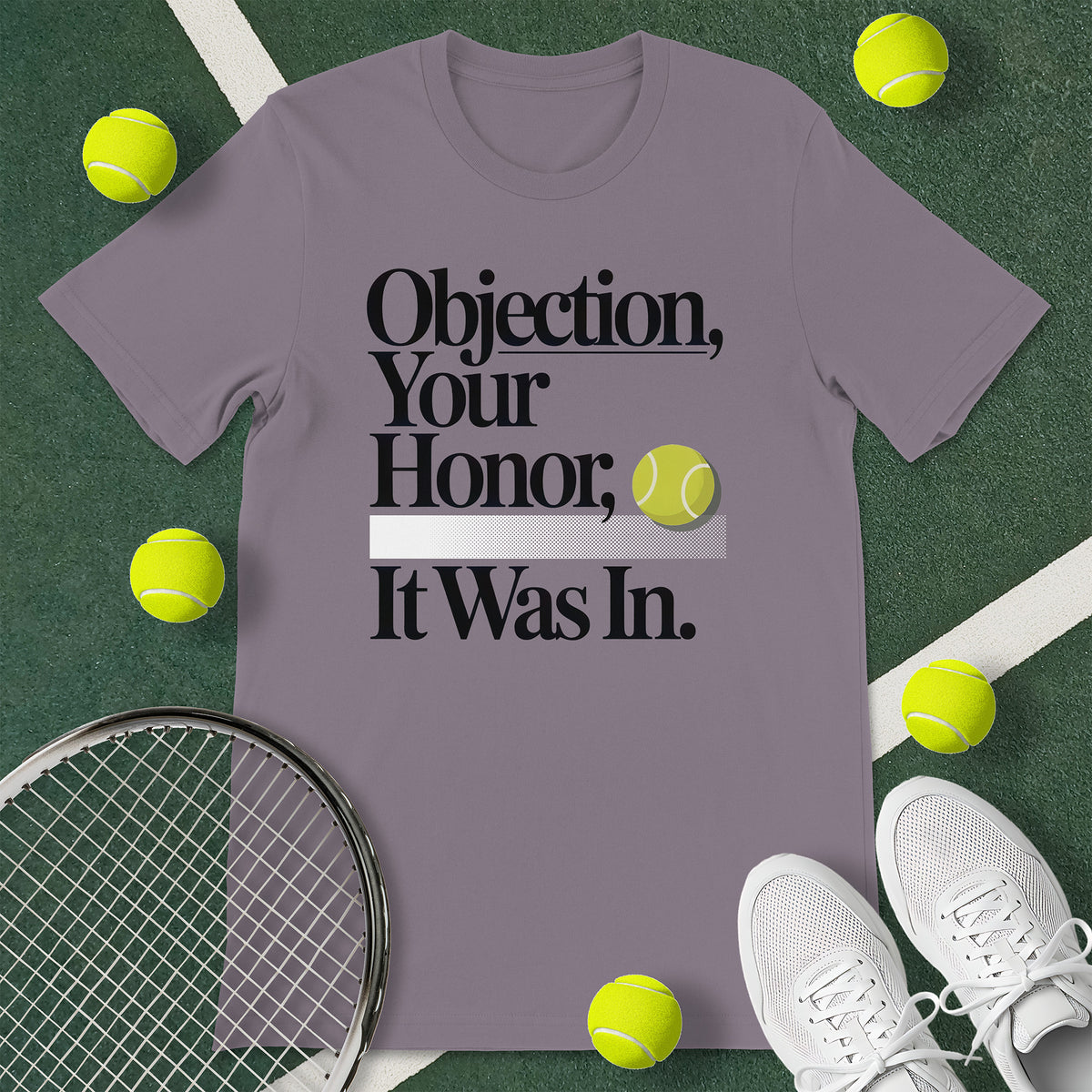 Objection Tennis T-Shirt