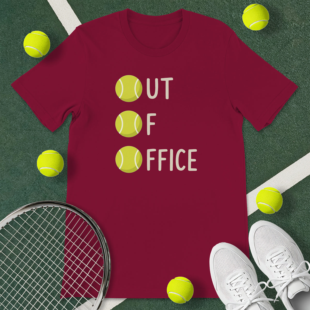 Out Of Office Tennis T-Shirt