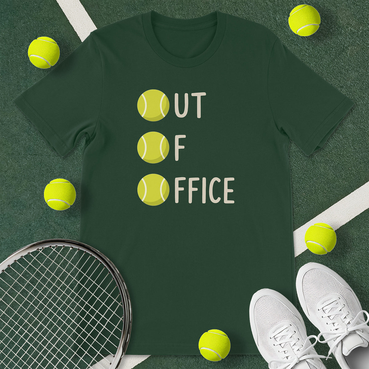 Out Of Office Tennis T-Shirt