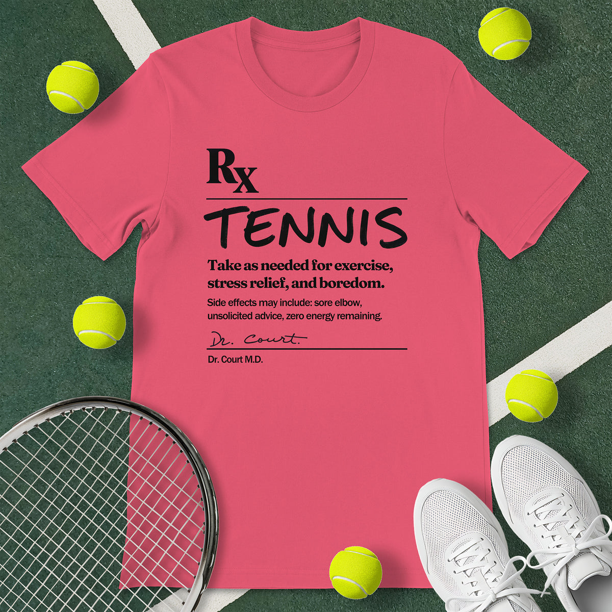 Prescription Tennis T-Shirt