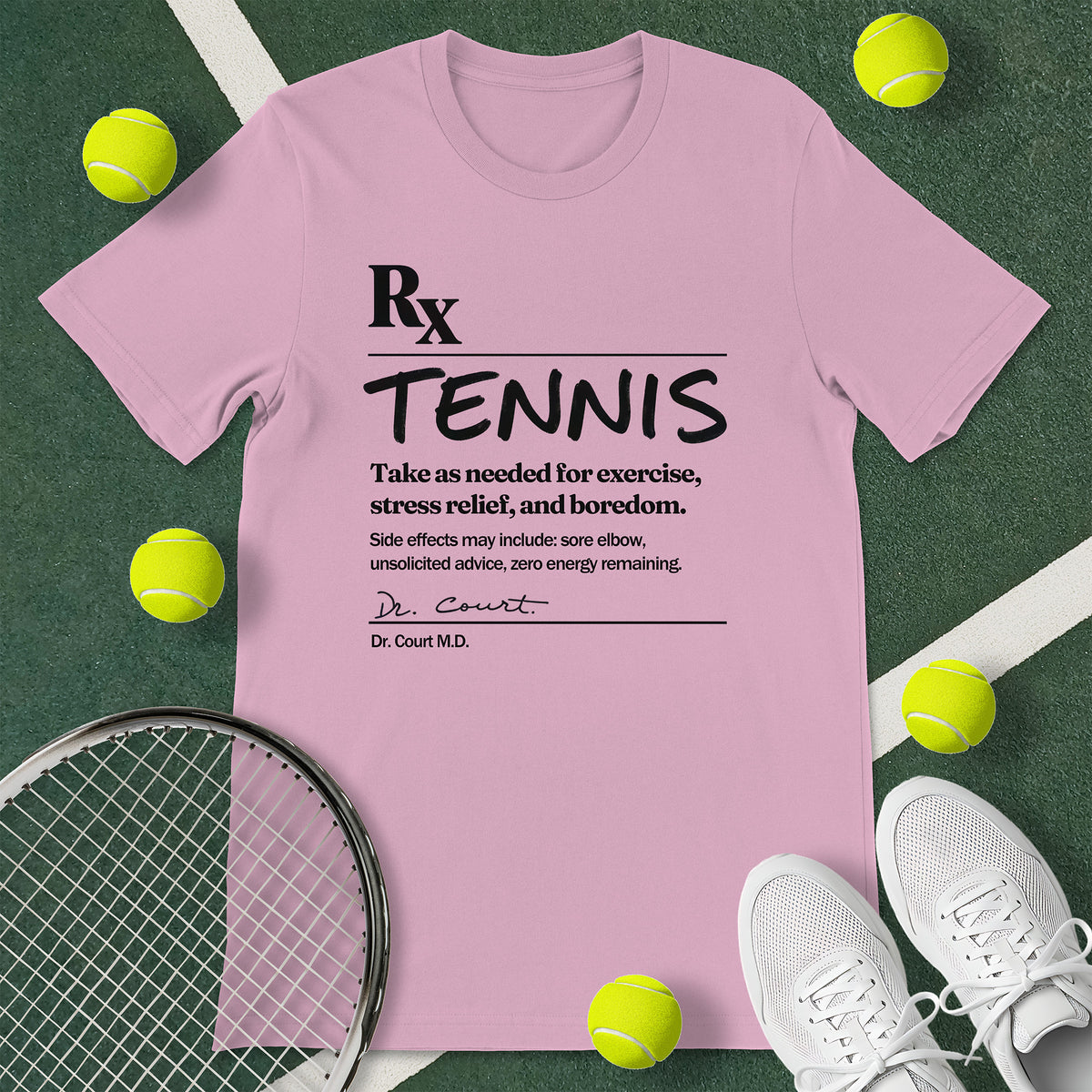 Prescription Tennis T-Shirt