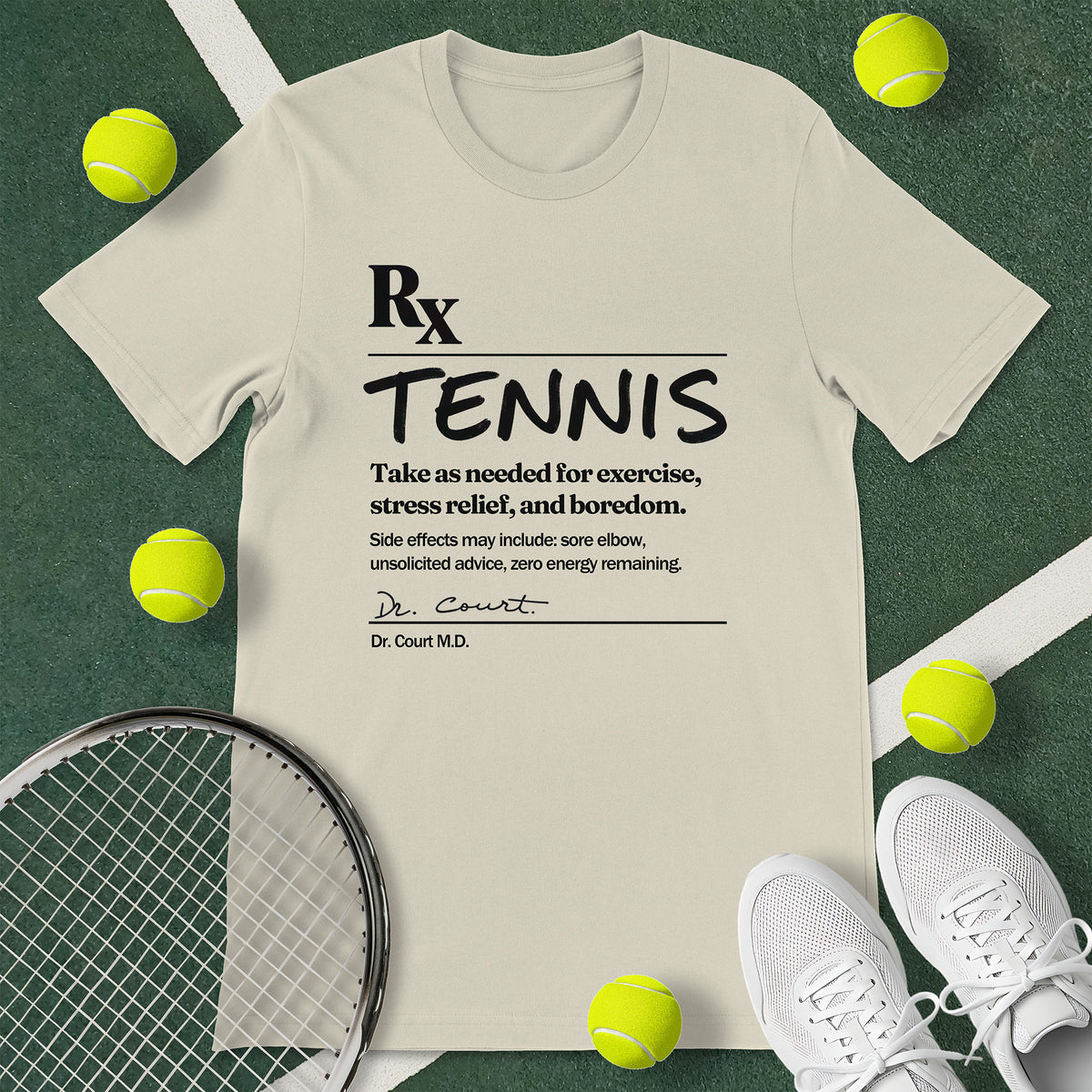 Prescription Tennis T-Shirt