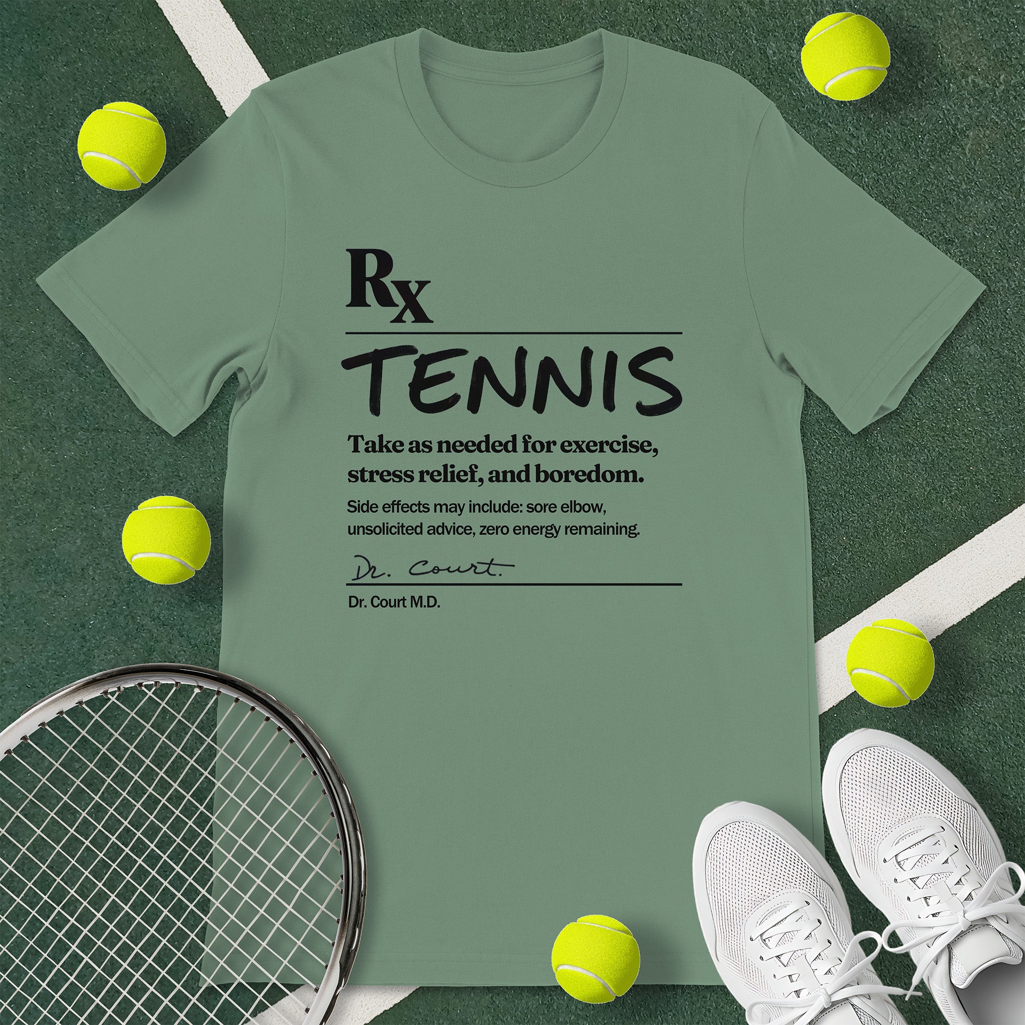 Prescription Tennis T-Shirt