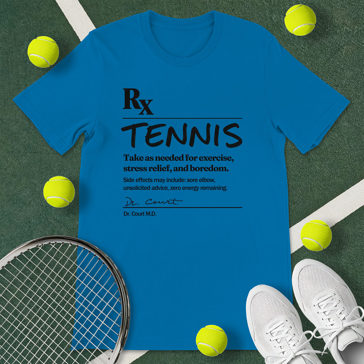Prescription Tennis T-Shirt