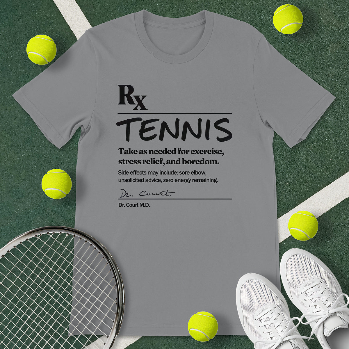 Prescription Tennis T-Shirt