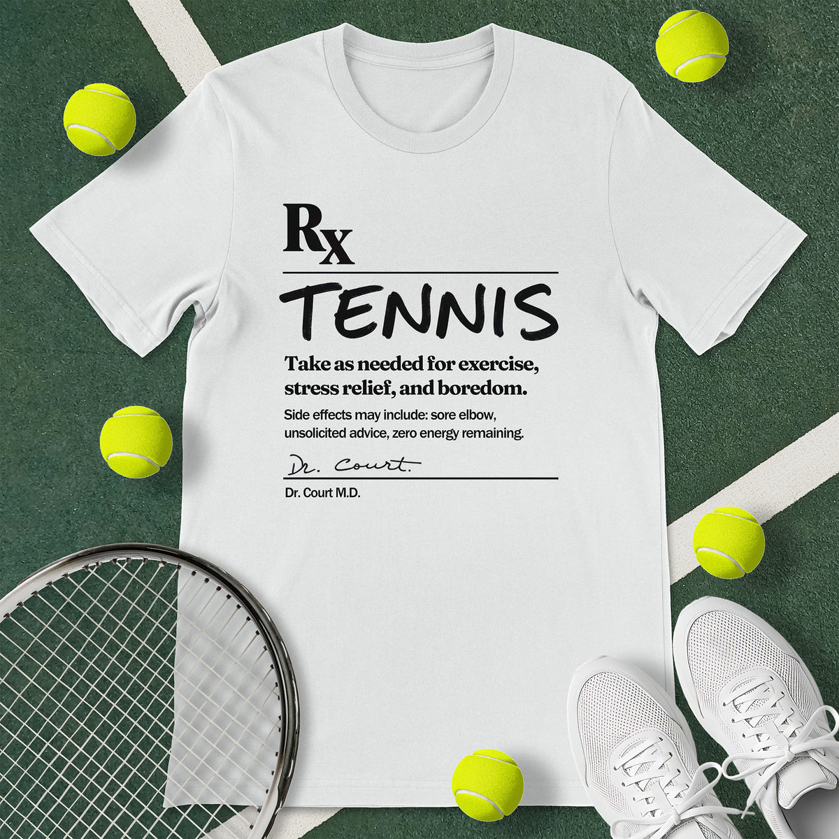 Prescription Tennis T-Shirt