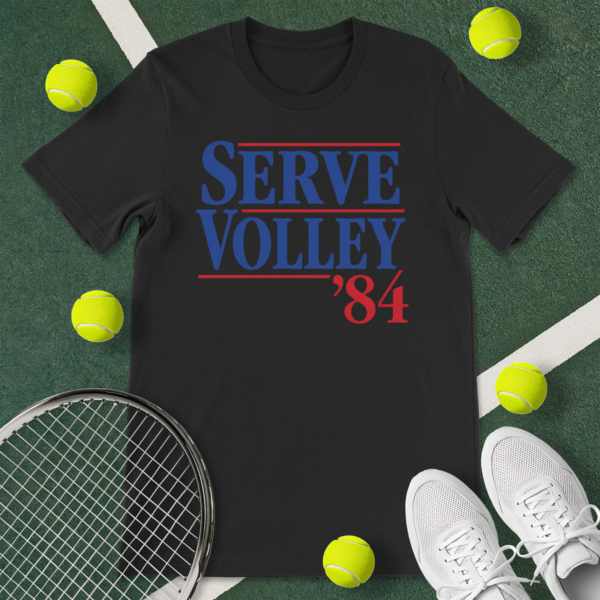 Serve Volley Tennis T-Shirt