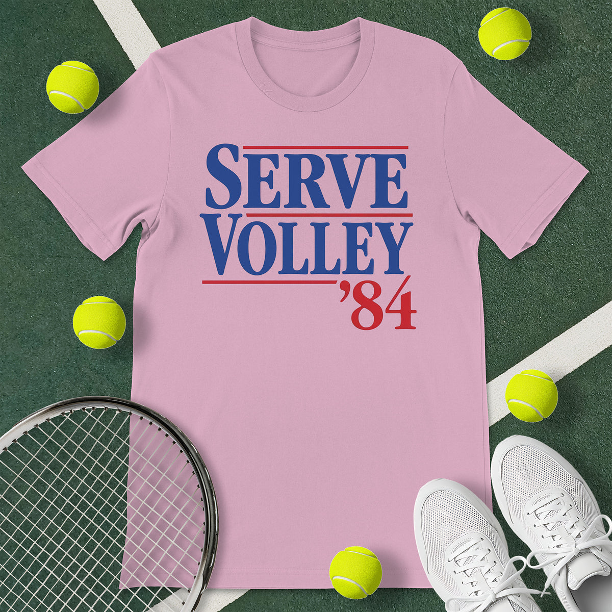 Serve Volley Tennis T-Shirt