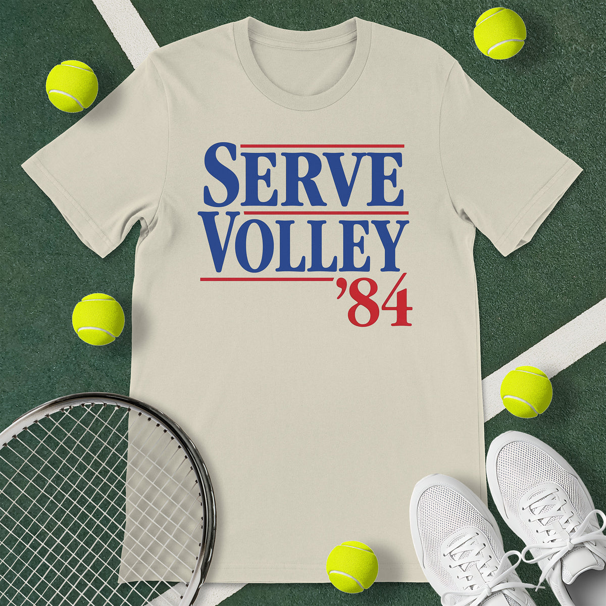 Serve Volley Tennis T-Shirt
