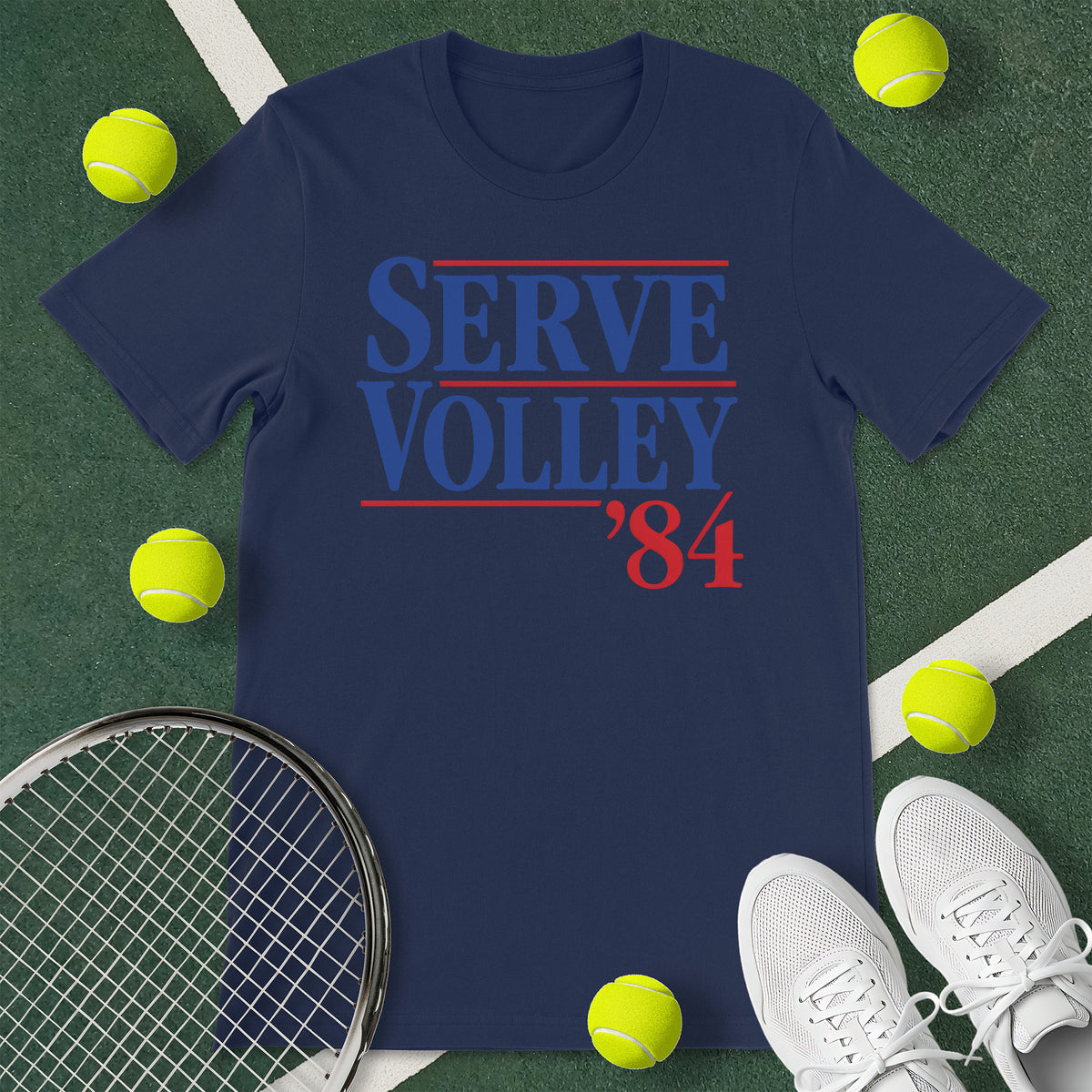 Serve Volley Tennis T-Shirt