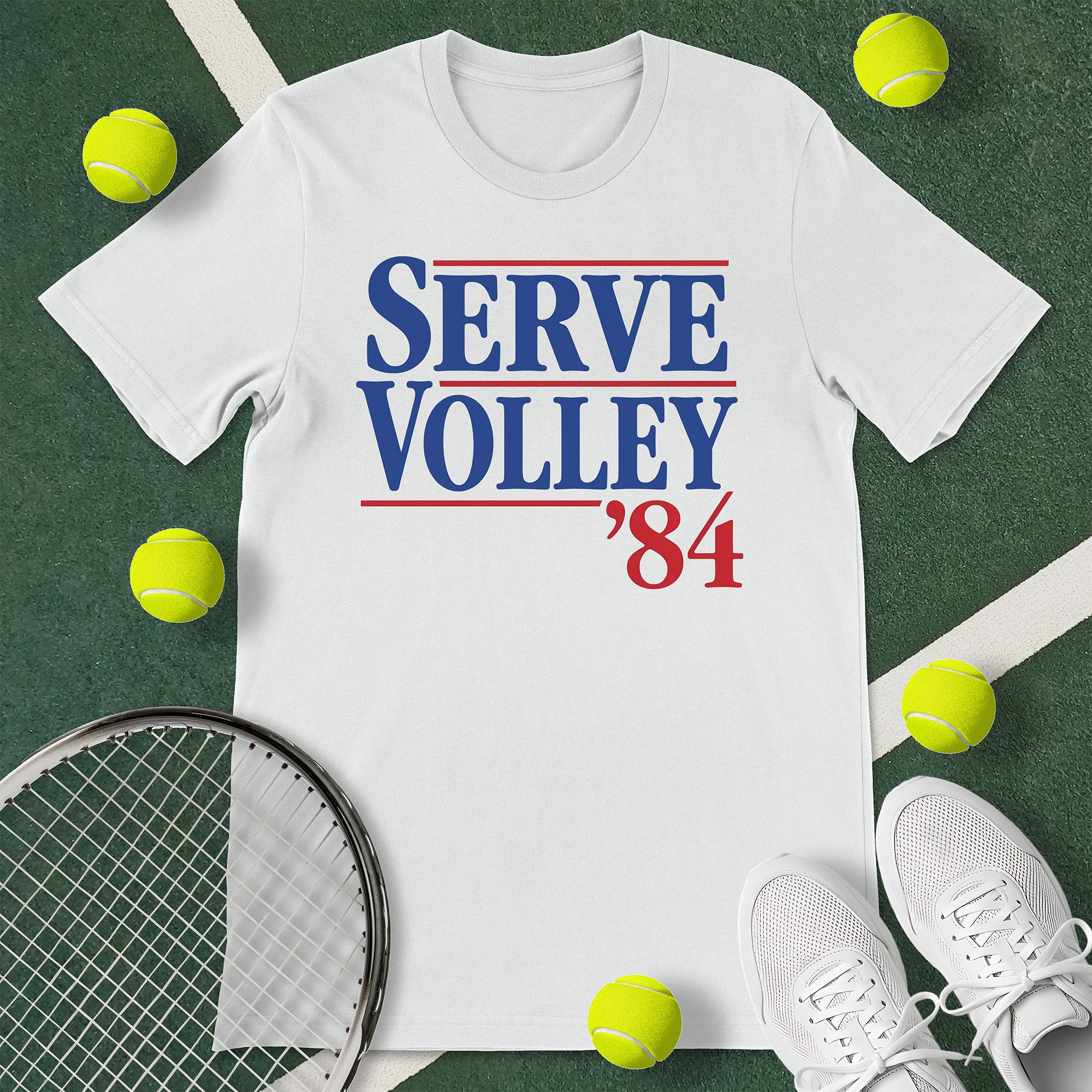 Serve Volley Tennis T-Shirt
