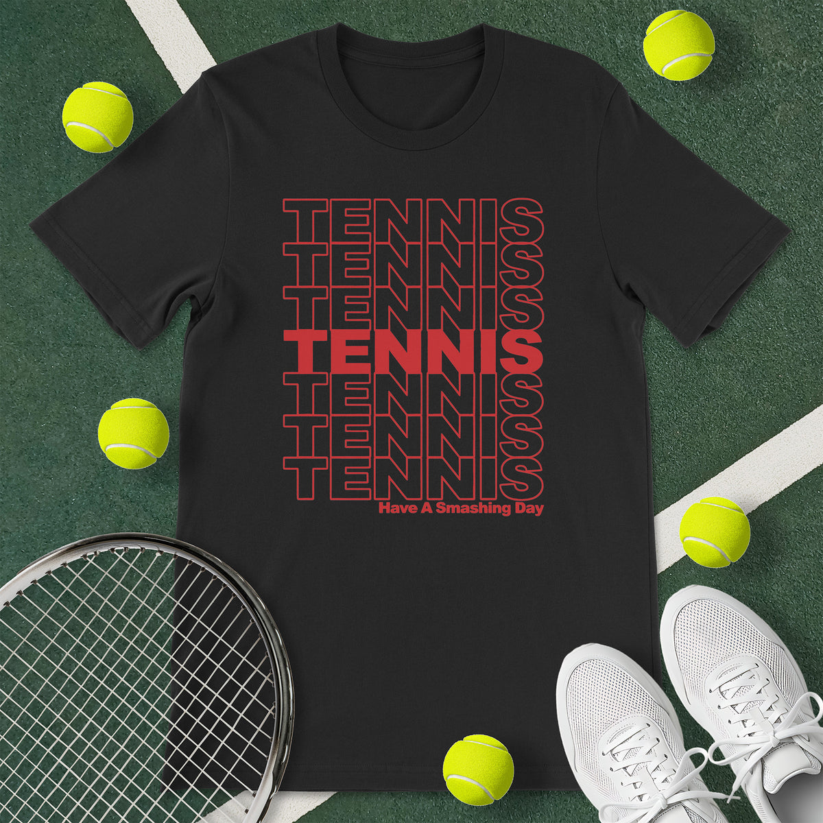 Smashing Tennis T-Shirt