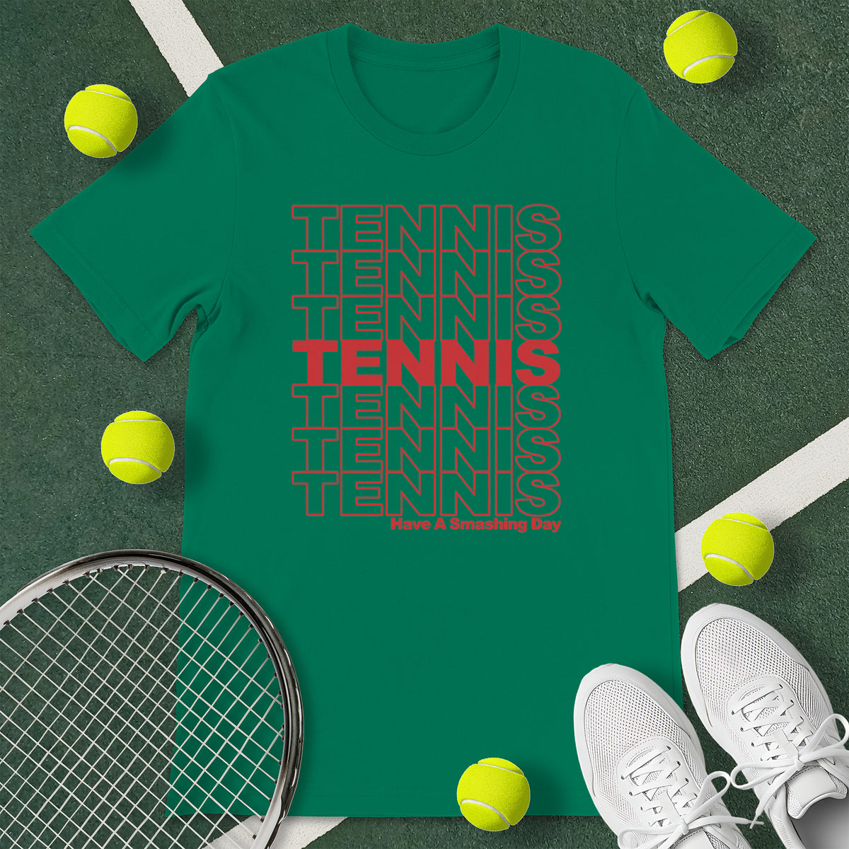 Smashing Tennis T-Shirt