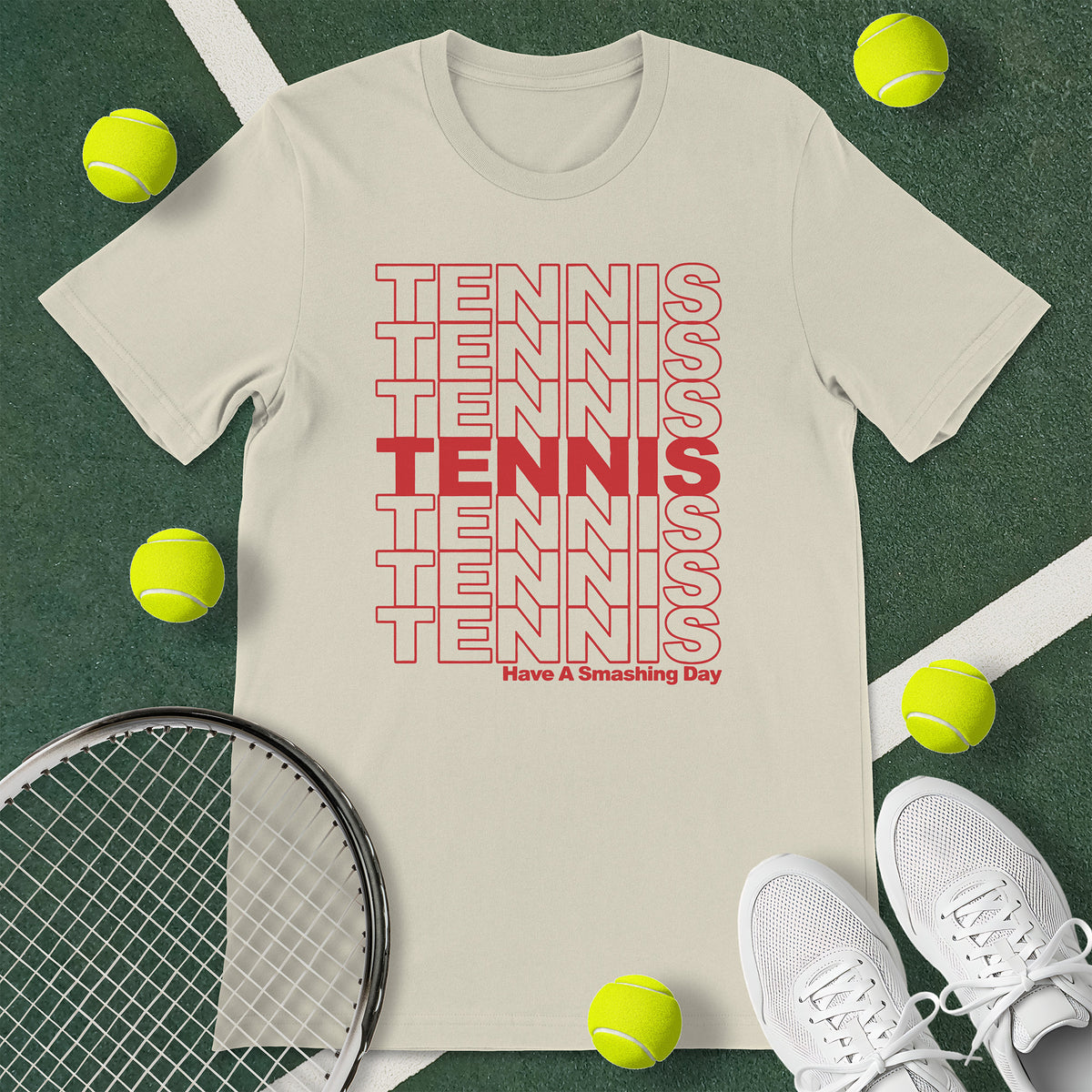 Smashing Tennis T-Shirt