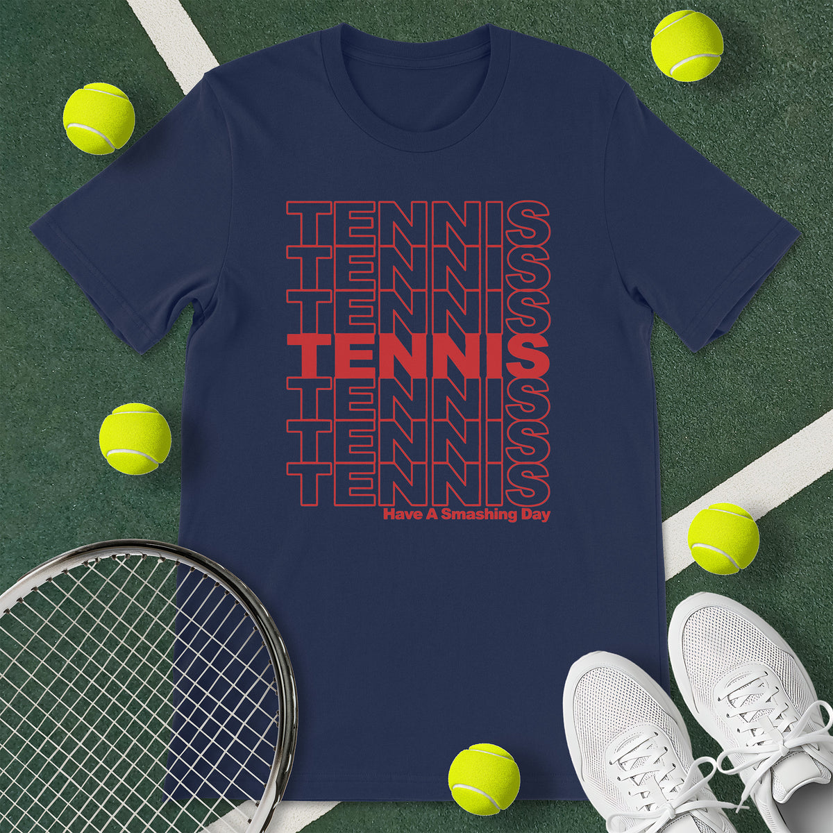 Smashing Tennis T-Shirt