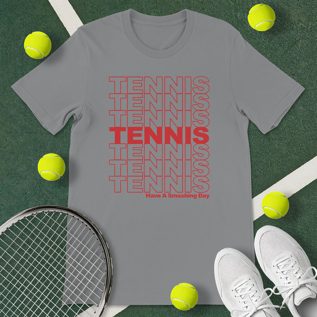 Smashing Tennis T-Shirt