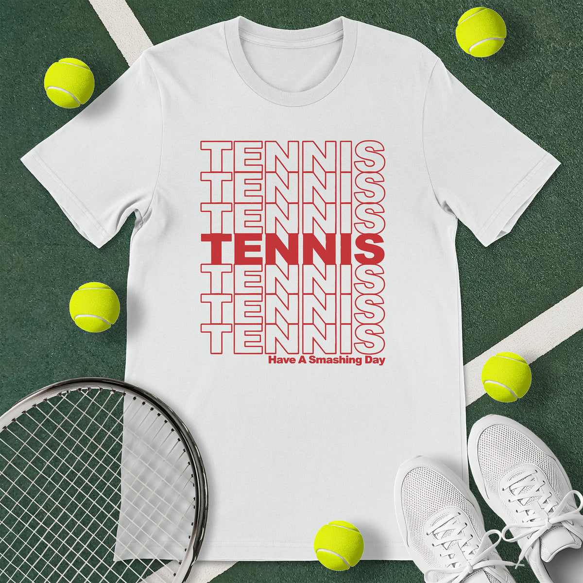 Smashing Tennis T-Shirt
